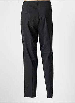 Pantalon slim taille élastique taille haute noir ZRS TIMELESS femme