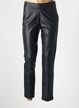 Pantalon slim taille normale taille normale noir SIGNE NATURE femme
