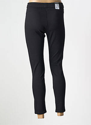 Pantalon 7/8 stretch taille normale noir ZERRES femme