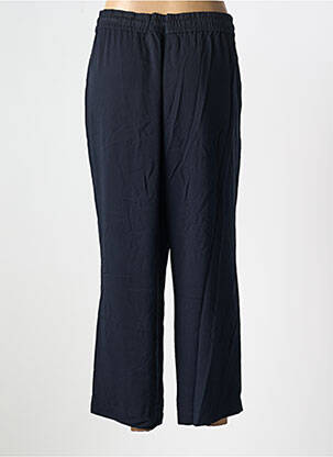 Pantalon 7/8 tissage popeline taille normale bleu GERRY WEBER femme