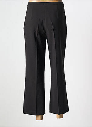 Pantalon 7/8 taille haute taille haute noir SIGNE NATURE femme