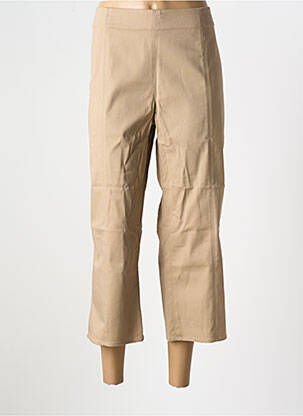 Pantacourt beige PERSONA pour femme