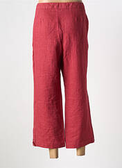 Pantalon 7/8 rouge CAROLINE ROHMER pour femme seconde vue