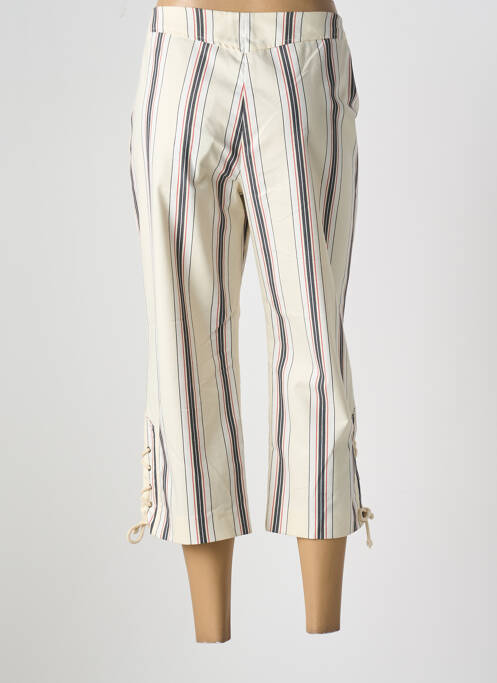 Pantacourt beige BRUNO SAINT HILAIRE pour femme