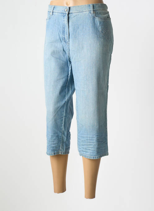 Pantacourt bleu HUCKE WOMAN pour femme