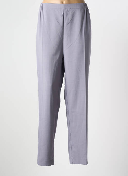Pantalon droit gris GEVANA femme