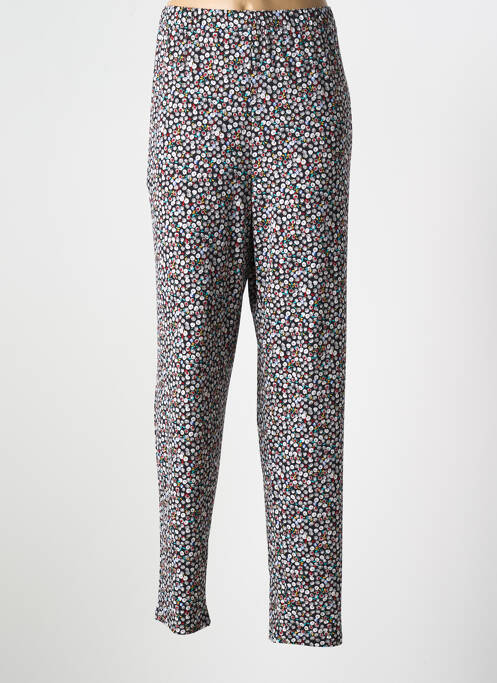 Pantalon droit noir GEVANA pour femme