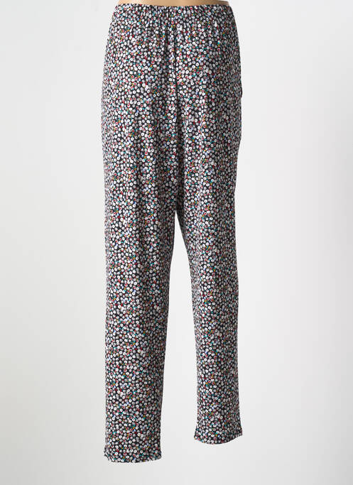 Pantalon droit noir GEVANA pour femme