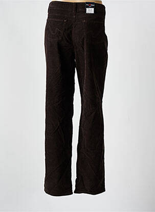 Pantalon droit stretch taille normale marron LIMITED EDITION femme