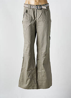 Pantalon flare taille normale taille normale beige CECIL femme