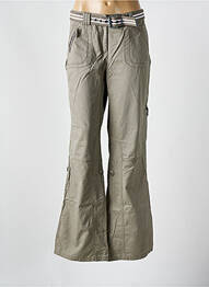 Pantalon flare taille normale taille normale beige CECIL femme