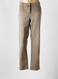 Jeans coupe slim stretch taille normale marron GERRY WEBER femme