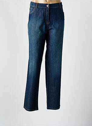 Jeans coupe slim stretch taille normale bleu HUCKE WOMAN femme