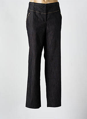 Pantalon droit stretch taille normale noir PAUPORTÉ femme