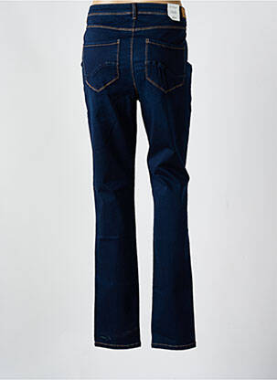 Jeans coupe slim tissage brut taille normale bleu KANOPE femme