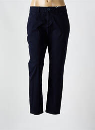 Pantalon chino tissage popeline taille normale bleu S.OLIVER femme