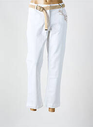 Jeans coupe slim stretch taille normale blanc BETTY BARCLAY femme