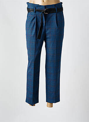 Pantalon 7/8 taille haute taille haute bleu LIU JO femme
