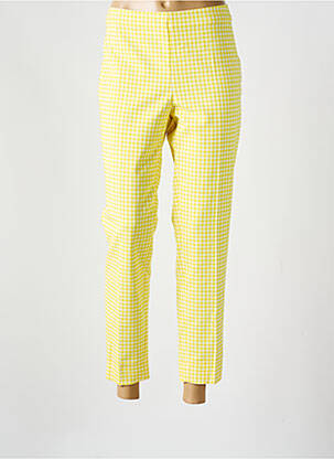 Jegging tissage popeline jaune ATELIER GARDEUR femme