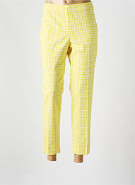 Jegging tissage popeline jaune ATELIER GARDEUR femme