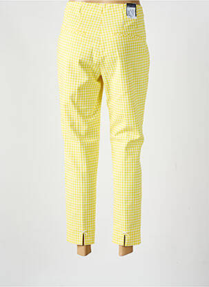 Jegging tissage popeline jaune ATELIER GARDEUR femme