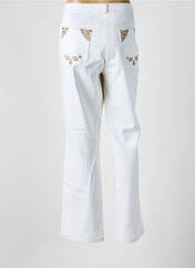 Jeans coupe slim blanc PAUPORTÉ pour femme seconde vue