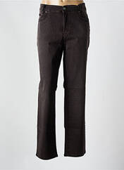 Jeans coupe slim marron ANNA MONTANA pour femme seconde vue