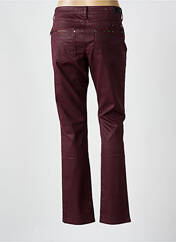 Pantalon slim rouge KANOPE pour femme seconde vue