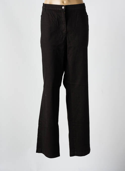 Jeans coupe droite marron GARDEUR pour femme