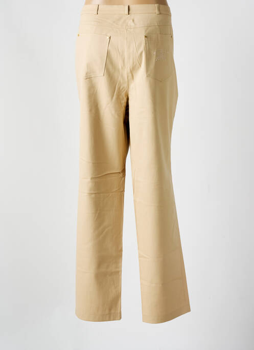 Jeans coupe slim beige BASLER pour femme