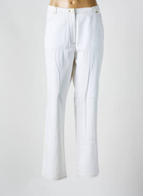 Jeans coupe slim blanc PAUPORTÉ pour femme