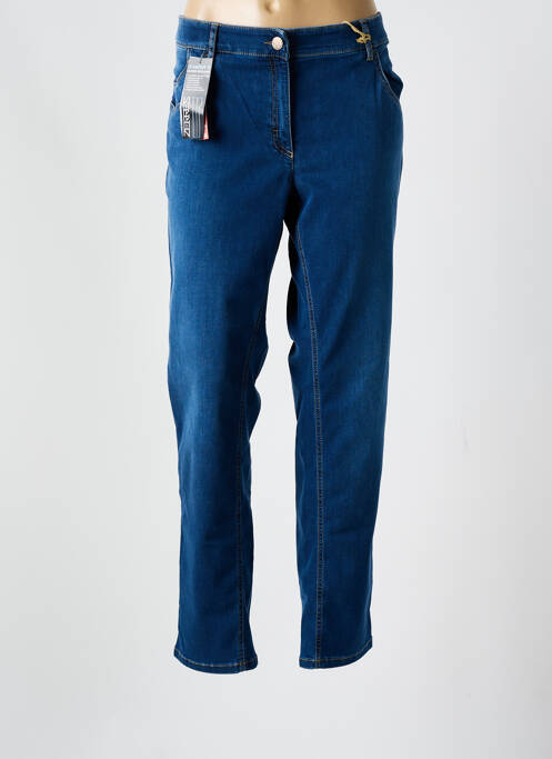 Jeans coupe slim bleu ZERRES femme