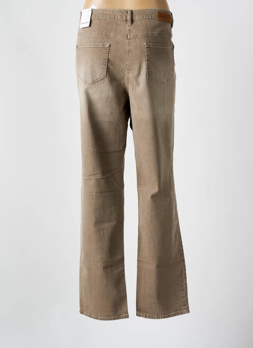 Jeans coupe slim marron GERRY WEBER pour femme