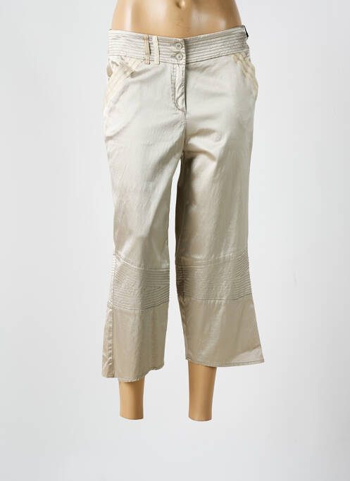 Pantacourt beige MY WAY pour femme