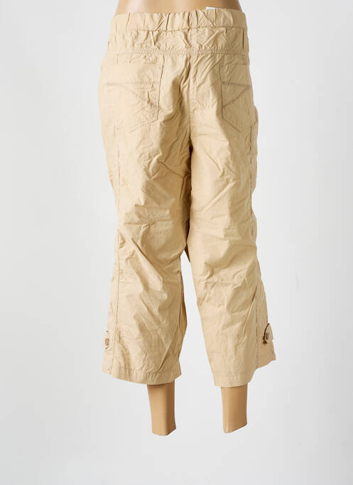 Pantacourt beige STEHMANN pour femme