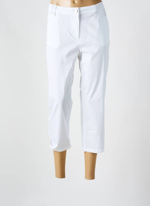 Pantacourt blanc AGATHE & LOUISE pour femme