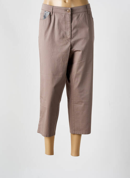 Pantacourt marron ZERRES pour femme