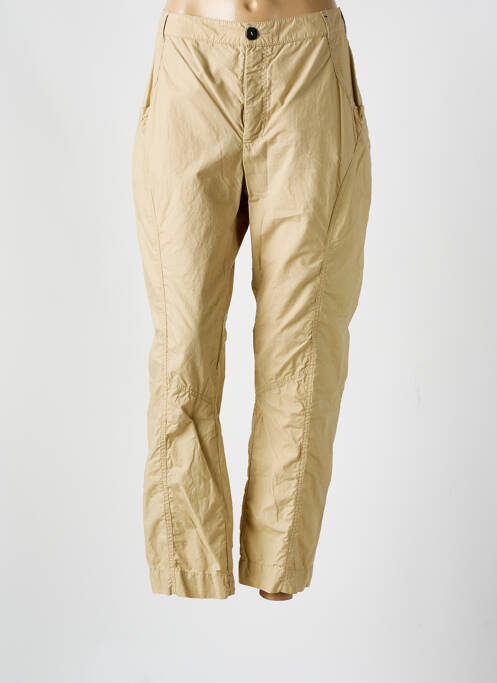 Pantalon 7/8 beige EVA KAYAN pour femme