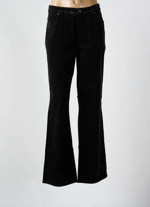 Pantalon droit noir ANNA MONTANA pour femme
