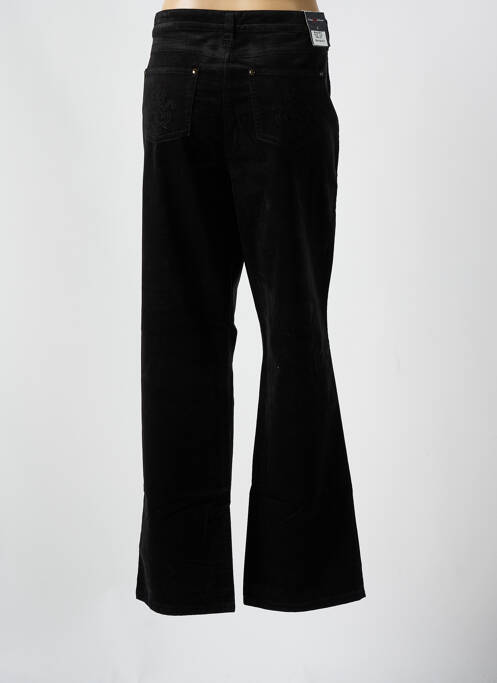 Pantalon droit noir ANNA MONTANA pour femme