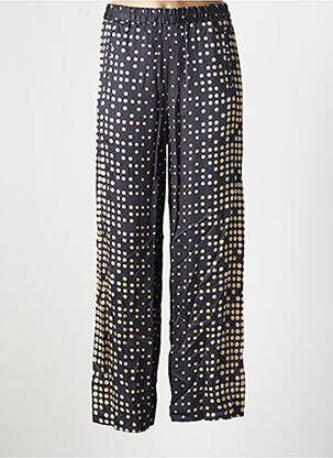 Pantalon droit taille élastique taille normale bleu BELLA JONES femme