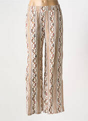 Pantalon droit beige CHOKLATE pour femme seconde vue