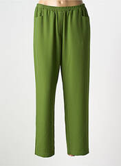 Pantalon droit vert KAKIE pour femme seconde vue