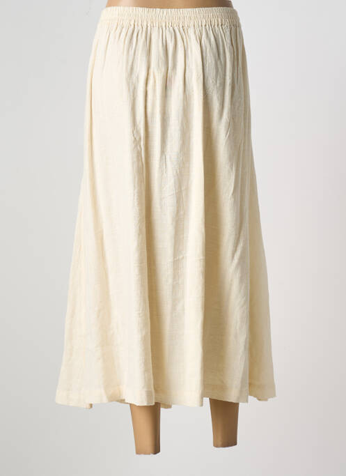 Jupe longue beige STELLA FOREST pour femme