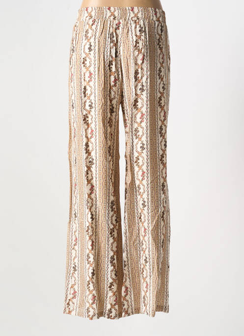 Pantalon droit beige CHOKLATE pour femme