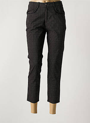 Pantalon 7/8 stretch taille normale noir I.QUING femme