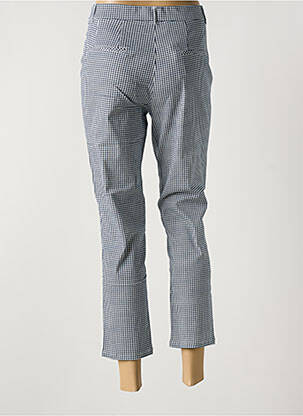 Pantacourt stretch taille normale bleu I.QUING femme