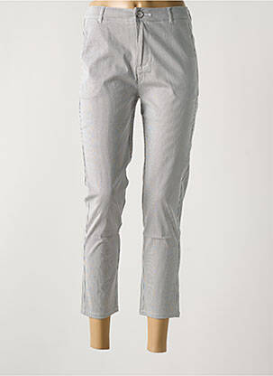 Pantalon 7/8 stretch taille normale gris I.QUING femme