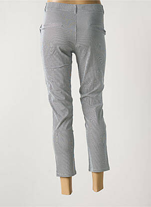 Pantalon 7/8 stretch taille normale bleu I.QUING femme