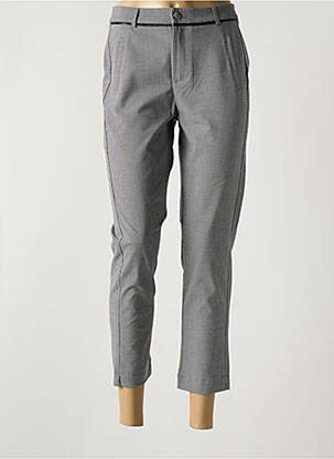 Pantalon 7/8 stretch taille normale noir I.QUING femme